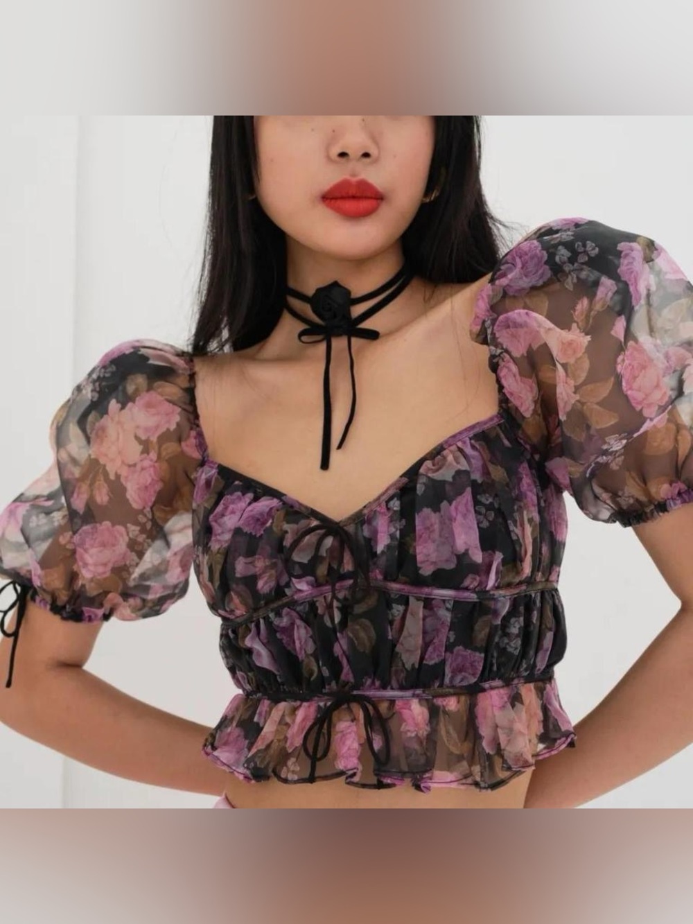For Love And Lemons Sunshine Crop Top Size XS NWT